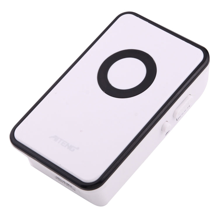 AITENG V018G Life Waterproof Battery-Free Wireless Doorbell, 1 Receiver + 1 x Transmitter, Receiver Distance: 130m, US Plug, V018G AITENG V018G Life Waterproof Battery-Free Wireless Doorbell, 1 Receiver + 1 x Transmitter, Receiver Distance: 130m, US Plug, V018G